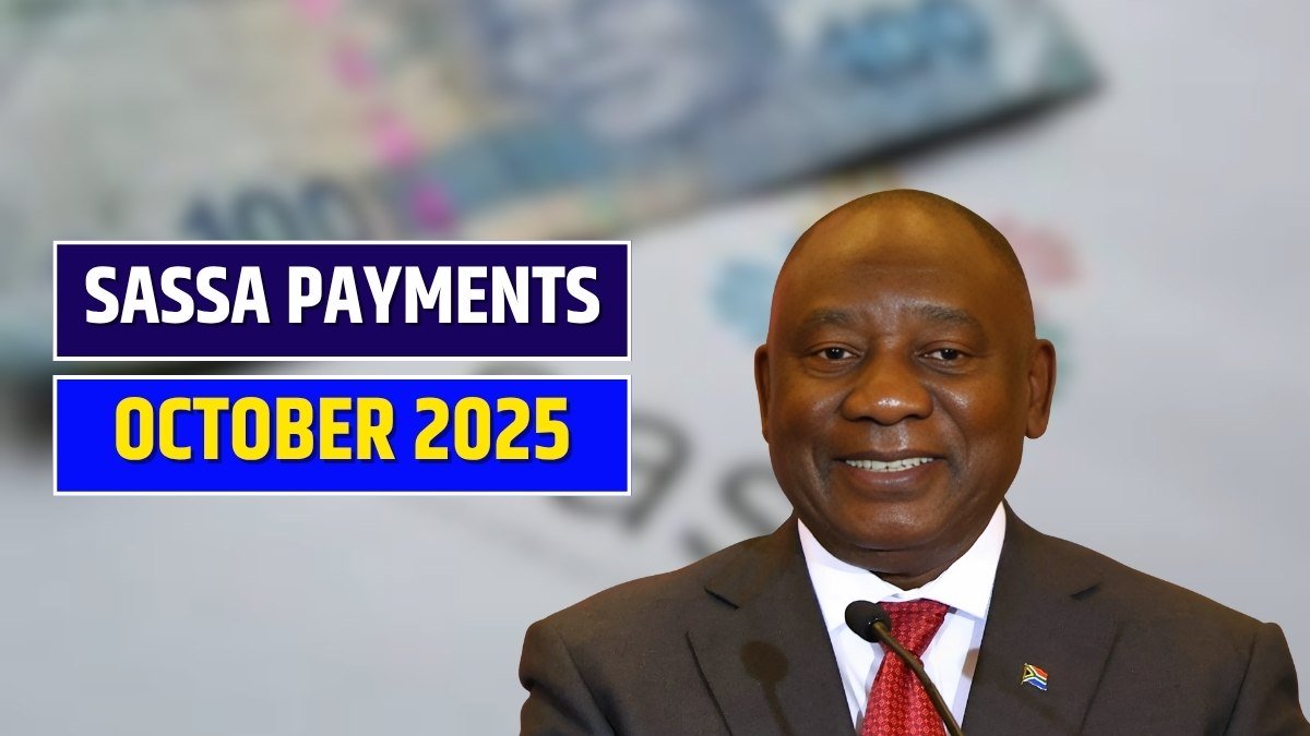 SASSA October 2025 Payments: When will you get the payment?