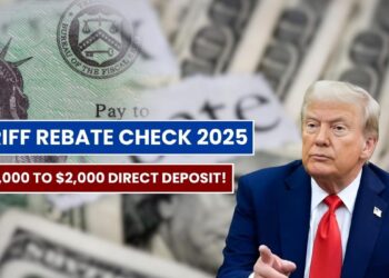 Tariff Rebate Check 2025: Donald Trump Proposed $1,000 to $2,000 Direct Deposit!